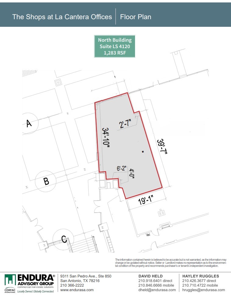 15900 La Cantera Pky, San Antonio, TX à louer Plan d  tage- Image 1 de 1