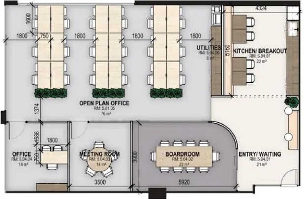 75 Castlereagh St, Sydney à louer Plan d’étage- Image 1 de 4