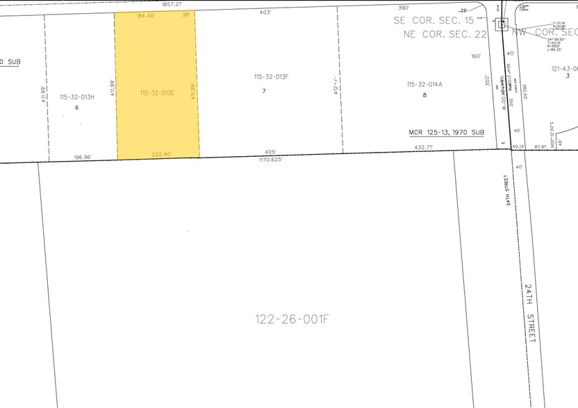 2229-2235 E Magnolia St, Phoenix, AZ à louer - Plan cadastral - Image 3 de 3