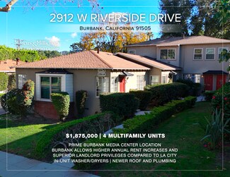 More details for 2912 W Riverside Dr, Burbank, CA - Multifamily for Sale