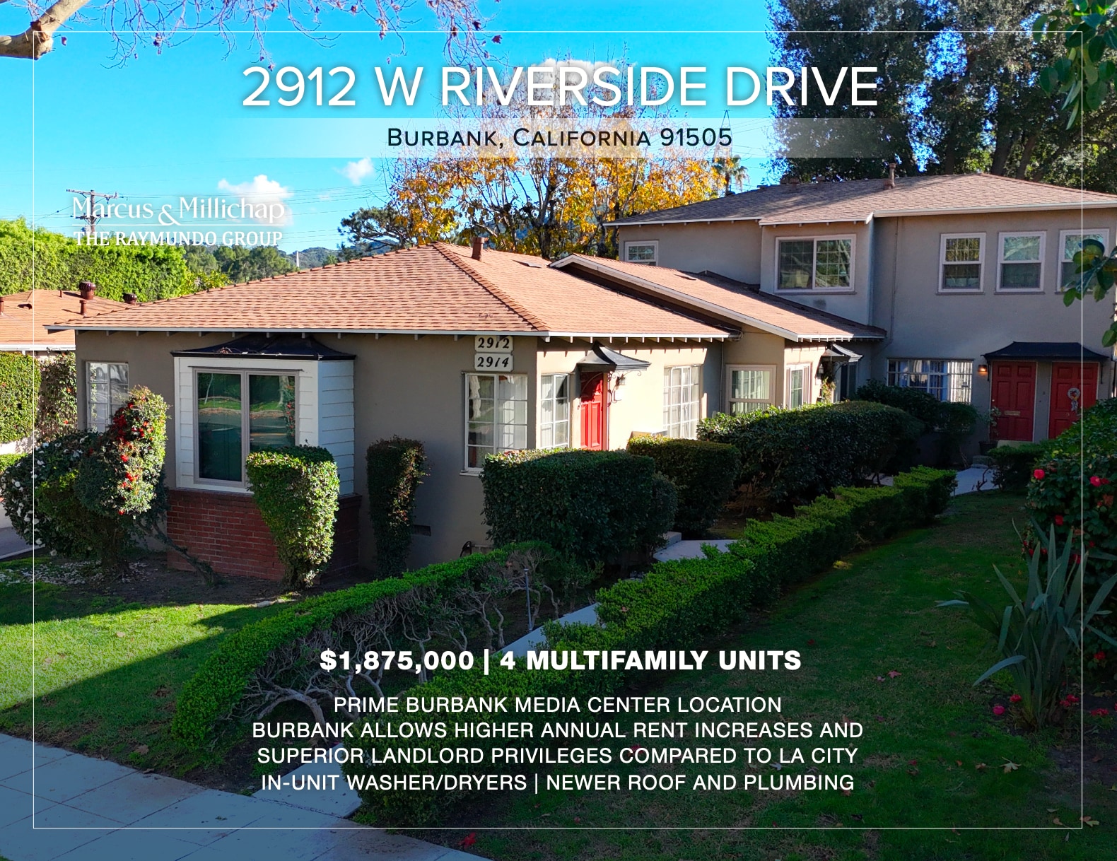 2912 W Riverside Dr, Burbank, CA for sale Primary Photo- Image 1 of 16