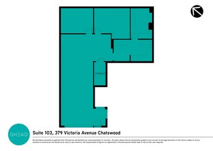 379 Victoria Ave, Chatswood à louer Plan d’étage- Image 2 de 2