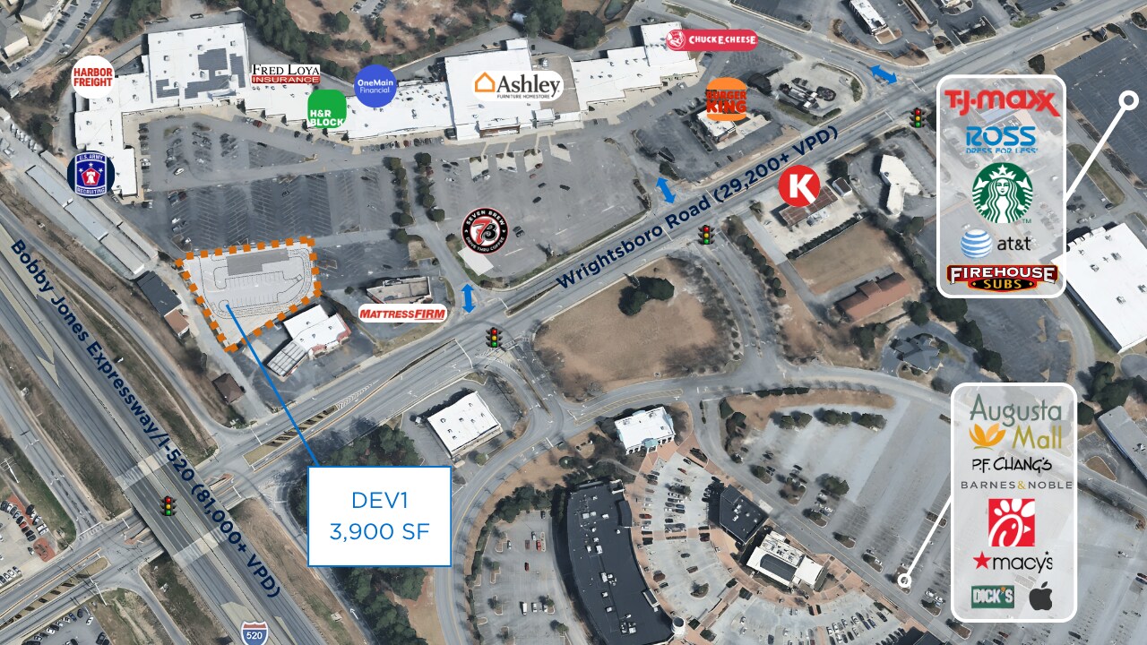 3450 Wrightsboro Rd, Augusta, GA for lease Primary Photo- Image 1 of 4