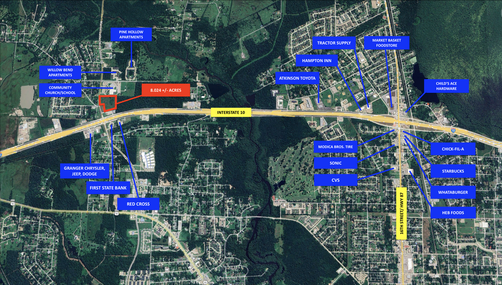 0 Martin Luther King Jr Dr, Orange, TX à vendre - Photo du bâtiment - Image 2 de 3