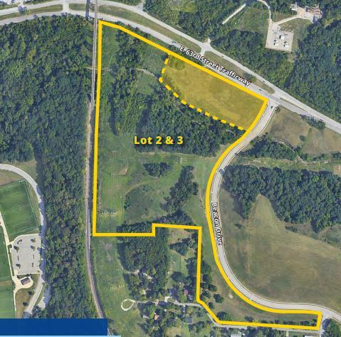 SWC E. 63rd Street Trafficway & Beacon Dr, Kansas City, MO for sale Aerial- Image 1 of 2