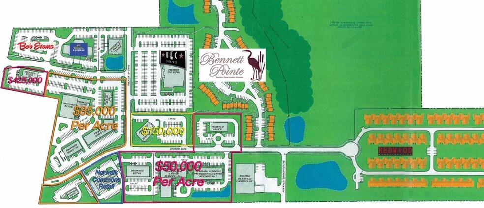 Theatre & Stower Ln, Norwalk, OH à vendre - Photo du bâtiment - Image 2 de 2