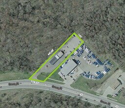 37521 Green St, New Baltimore, MI - AERIAL map view