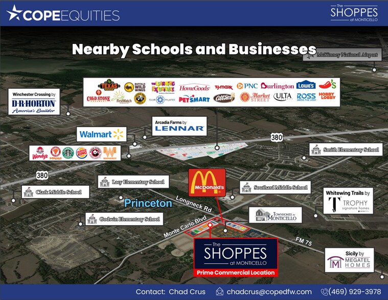 E.Monte Carlo & Longneck Rd, Princeton, TX à vendre - Photo du bâtiment - Image 3 de 9