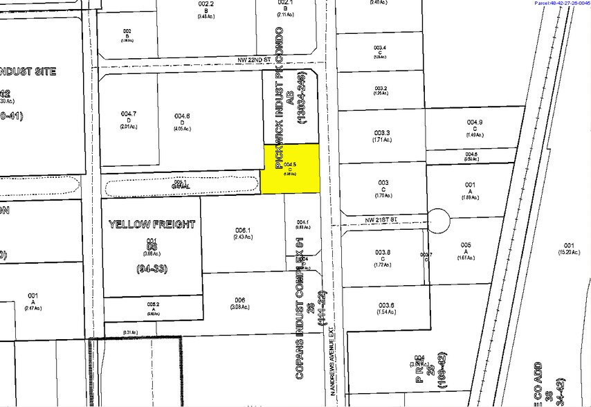 2095 N Andrews Ave, Pompano Beach, FL à louer - Plan cadastral - Image 2 de 29