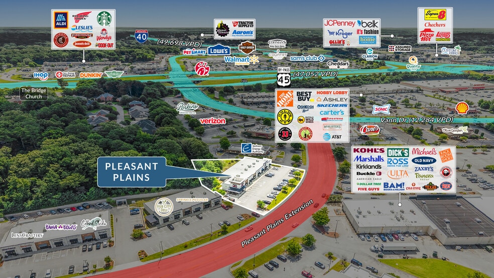 2046 Pleasant Plains Ext Rd, Jackson, TN à vendre - Photo du bâtiment - Image 2 de 5