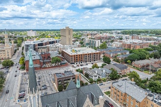 423 E Michigan St, Indianapolis, IN - Aerial map view