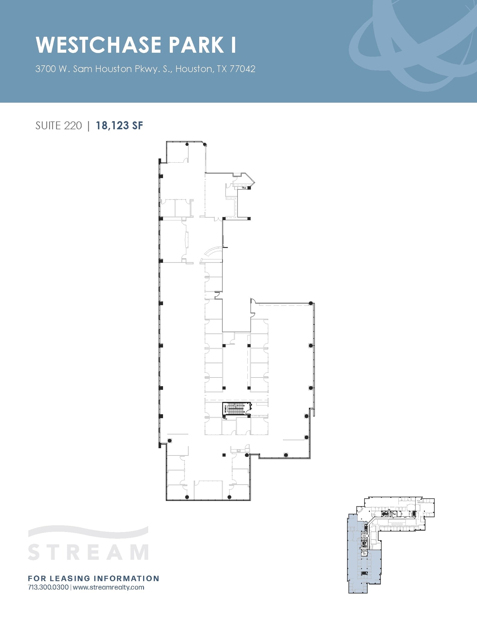 3700 W Sam Houston Pky S, Houston, TX for lease Floor Plan- Image 1 of 1