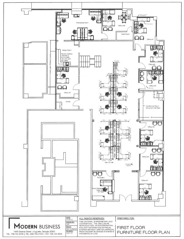 1 10th St, Augusta, GA à louer Plan d  tage- Image 1 de 1