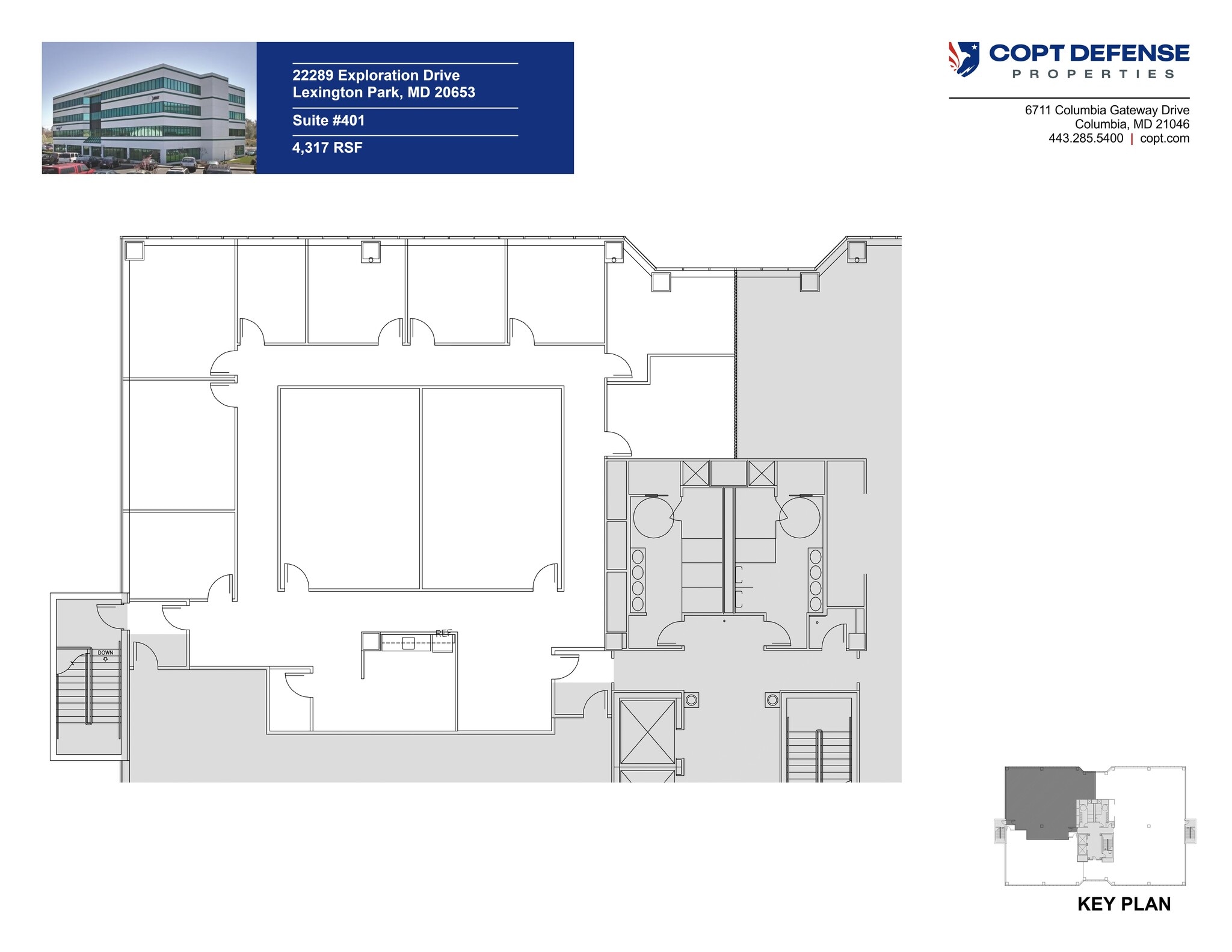 22289 Exploration Dr, Lexington Park, MD à louer Plan de site- Image 1 de 1