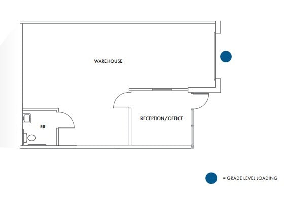 2588 Progress St, Vista, CA à louer Plan d’étage- Image 1 de 1