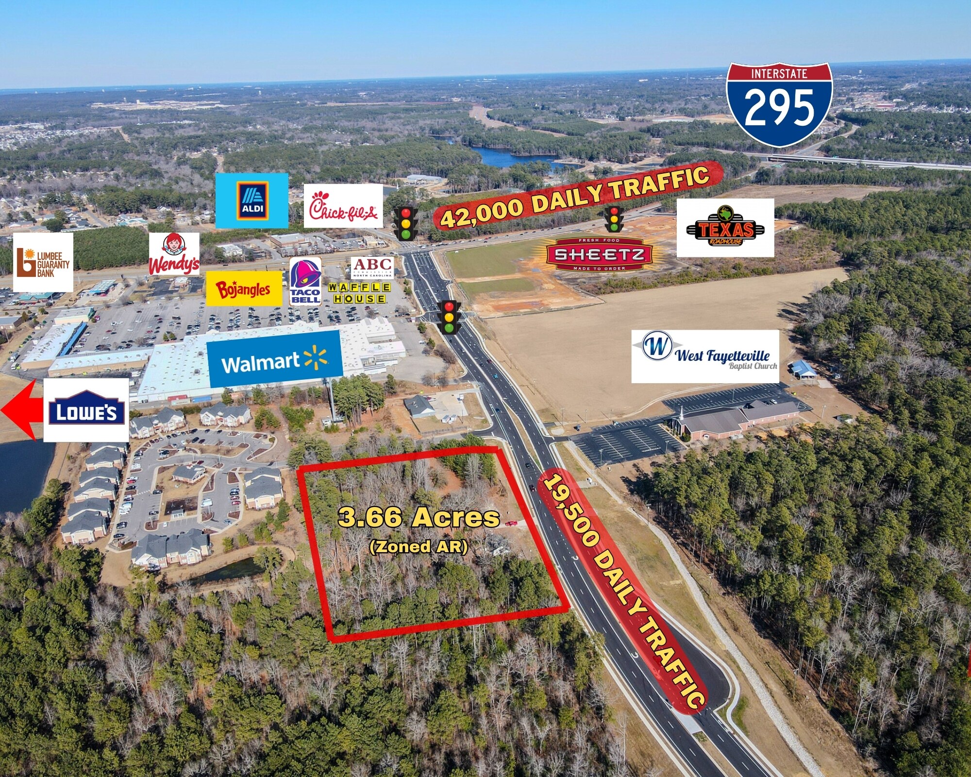 2484 Gillis Hill Rd, Fayetteville, NC à vendre Photo du bâtiment- Image 1 de 3