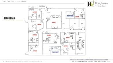 2520 Alexander Dr, Jonesboro, AR for lease Typical Floor Plan- Image 1 of 2