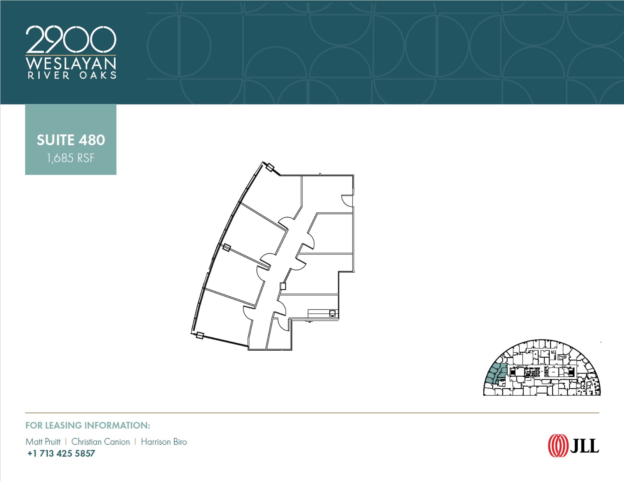 2900 Weslayan St, Houston, TX for lease Floor Plan- Image 1 of 1