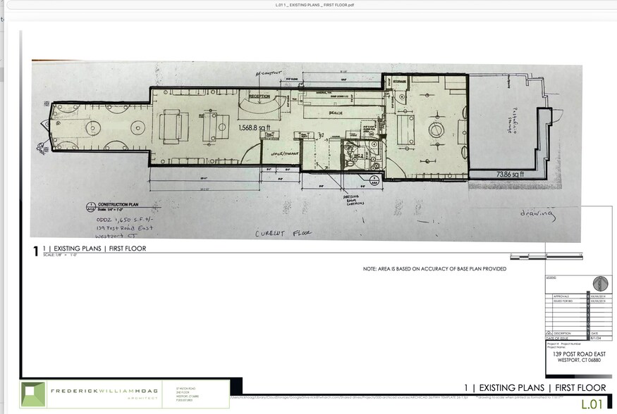 135-141 Post Rd E, Westport, CT à louer - Photo du bâtiment - Image 2 de 2