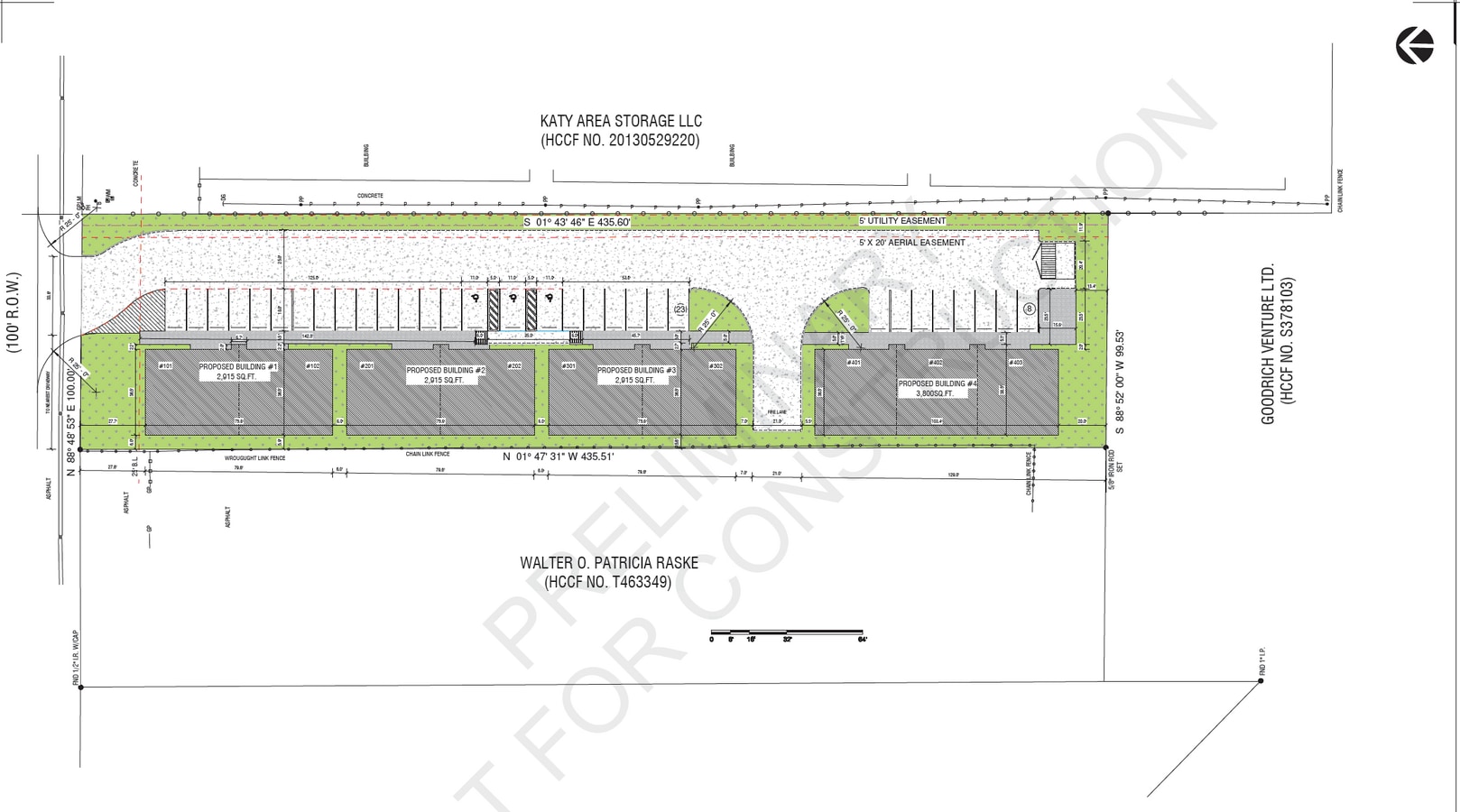5345 Highway Blvd, Katy, TX 77493 - Unité 1 -  - Plan d’étage - Image 1 of 2