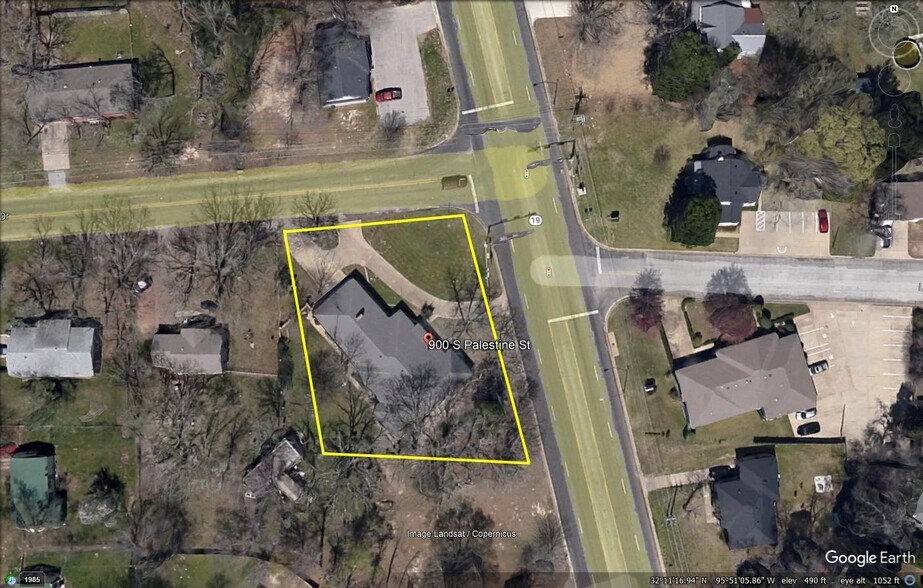 900 S Palestine St, Athens, TX à vendre - Photo du bâtiment - Image 1 de 1