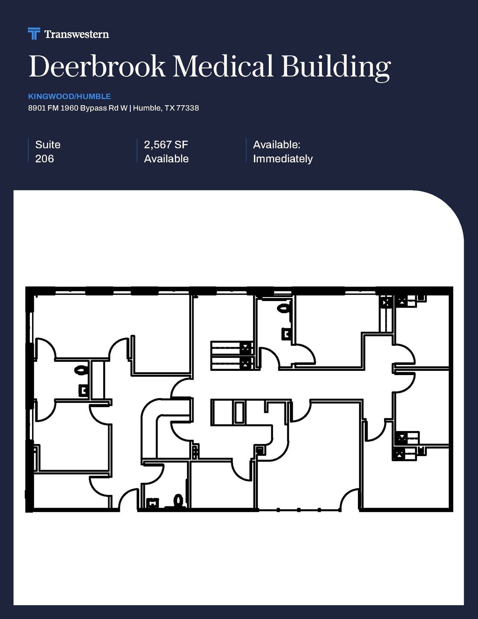 8901 FM 1960 Bypass Rd W, Humble, TX for lease Floor Plan- Image 1 of 1