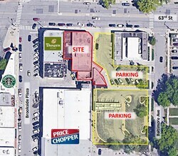 115 W 63rd St, Kansas City, MO - AERIAL map view