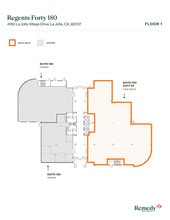 4150 Regents Park Row, La Jolla, CA for lease Floor Plan- Image 1 of 1