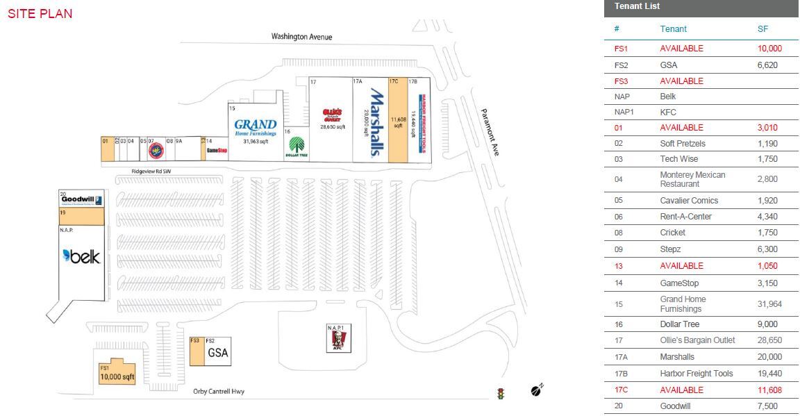 129 Ridge Circle Sw, Wise, VA for lease Site Plan- Image 1 of 1