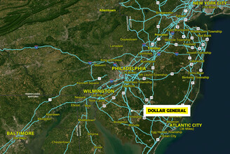 3576 N West Blvd, Vineland, NJ - Aérien  Vue de la carte - Image1