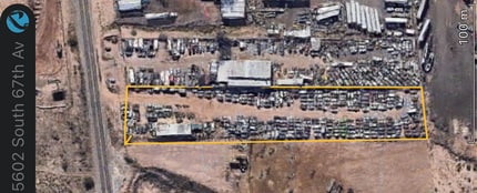 5602 67th Ave, Laveen, AZ - Aerial  map view