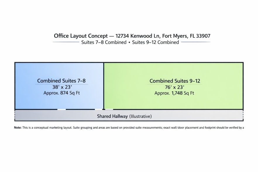 12734 Kenwood Ln, Fort Myers, FL for sale - Typical Floor Plan - Image 3 of 7