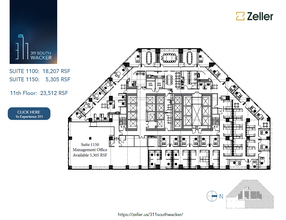 311 S Wacker Dr, Chicago, IL for lease Floor Plan- Image 1 of 1