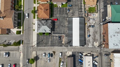 130 N Detroit St, Bellefontaine, OH - Aerial map view