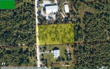 1500 Rock Rd, Naples, FL - Aerial  map view