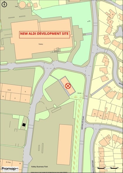 Waterloo Rd, Telford à louer - Plan de site - Image 2 de 2