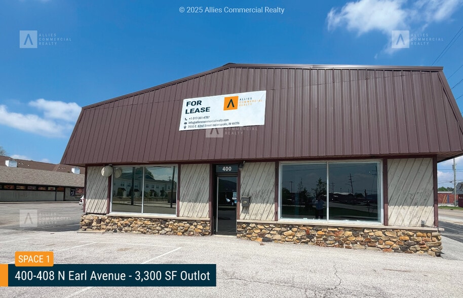 400-410 N Earl Ave, Lafayette, IN for lease - Building Photo - Image 2 of 5