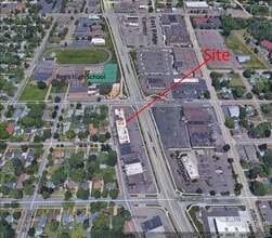 1402-1500 S Hastings Way, Eau Claire, WI - AERIAL  map view
