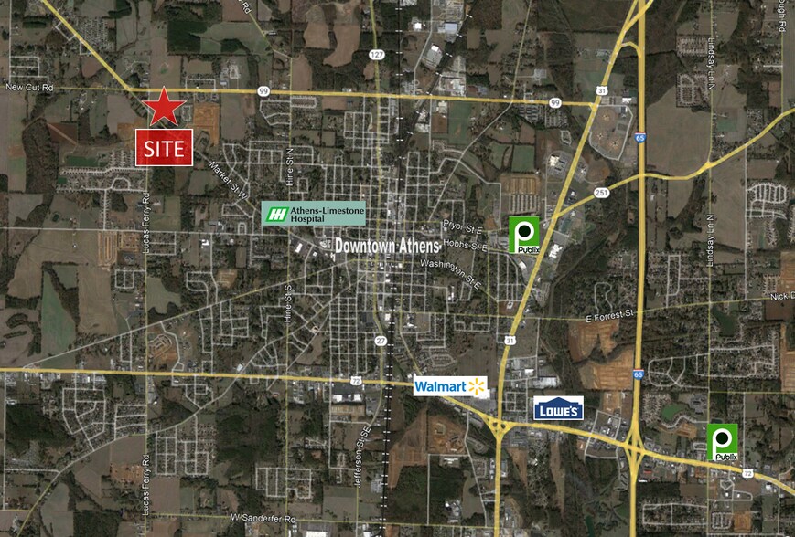 0 W Elm Street, Athens, AL for sale - Building Photo - Image 3 of 3