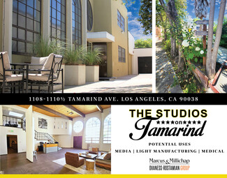 Plus de détails pour 1108 Tamarind Ave, Los Angeles, CA - Bureau à vendre