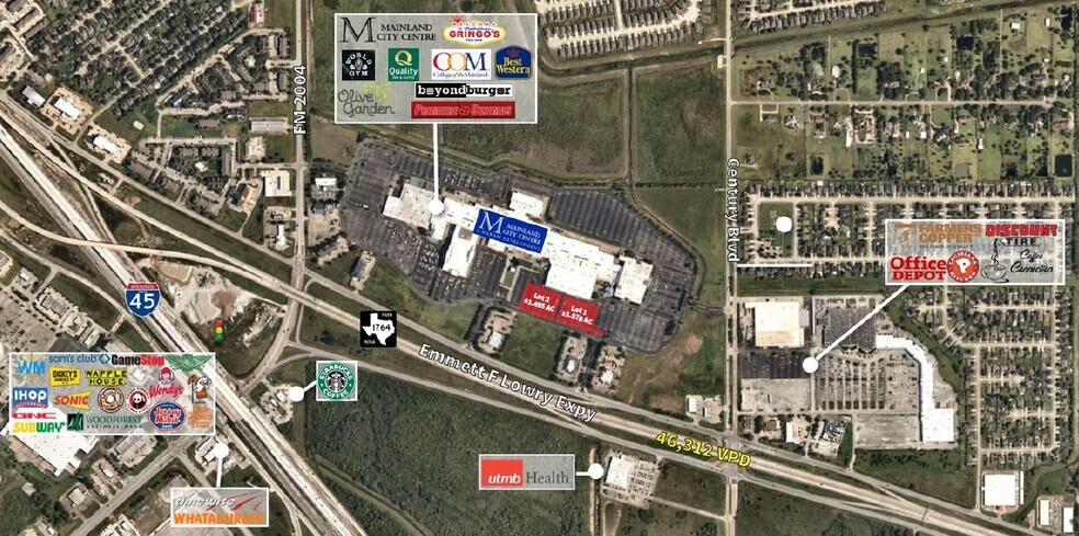 00 Emmett F Lowry Expy, Texas City, TX à vendre - Photo du bâtiment - Image 1 de 1