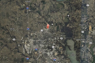 0 FM 428, Denton, TX - AERIAL  map view - Image1