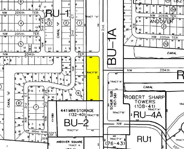 20310-20346 NW 2nd Ave, Miami, FL à louer - Plan cadastral - Image 2 de 12
