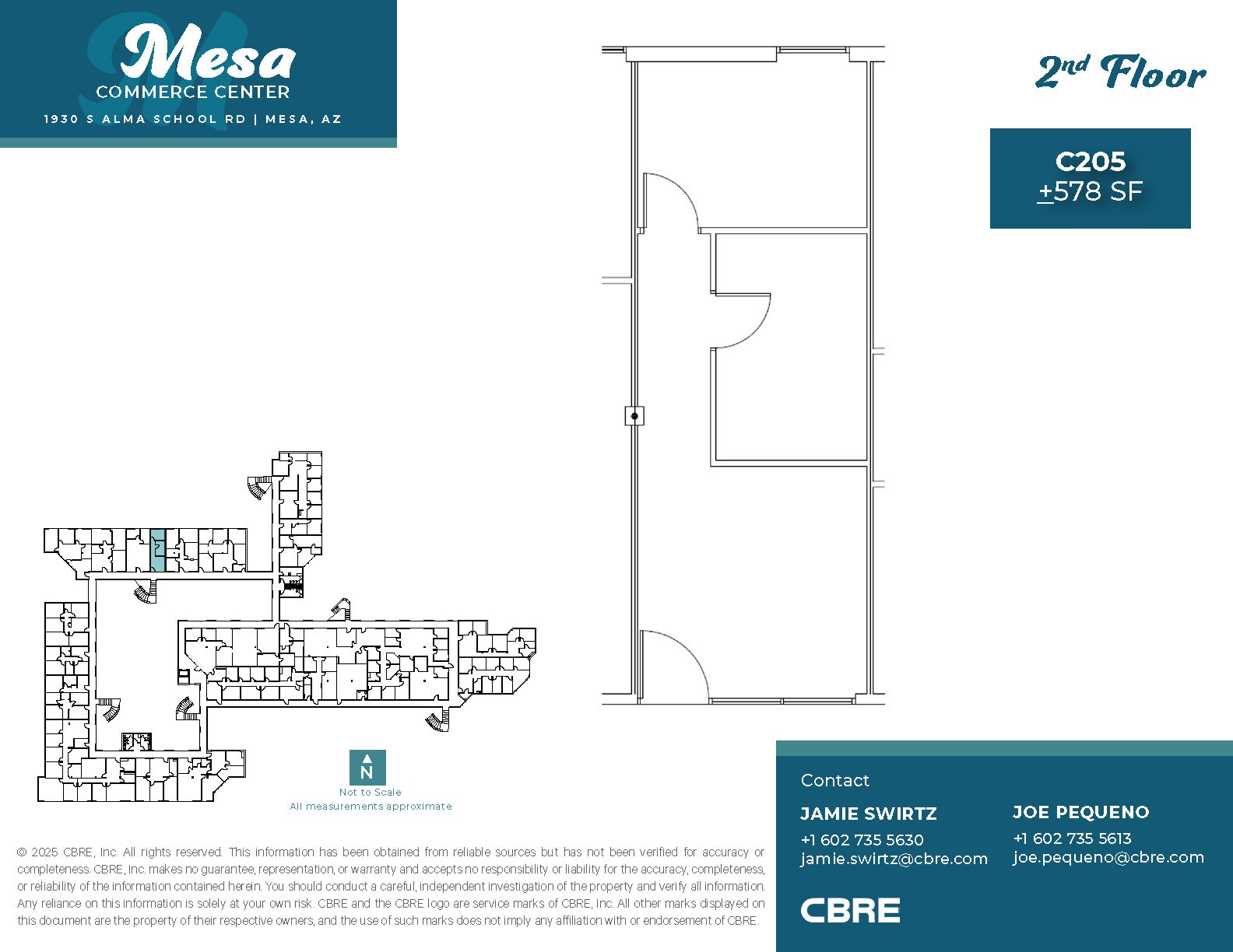 1930 S Alma School Rd, Mesa, AZ for lease Floor Plan- Image 1 of 2