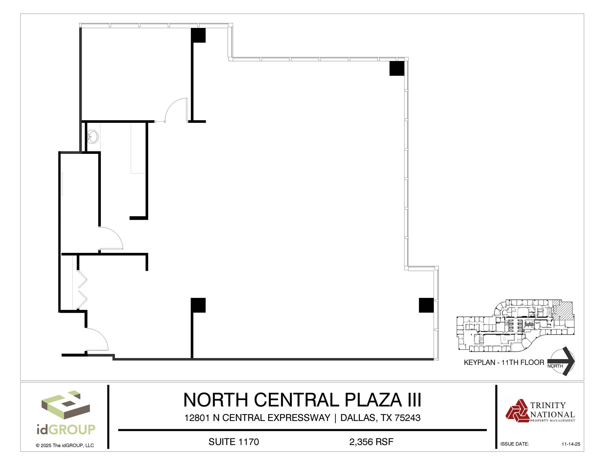 12801 N Central Expy, Dallas, TX for lease Floor Plan- Image 1 of 1