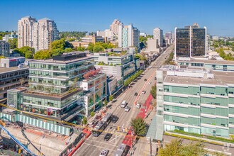 530 W Broadway, Vancouver, BC - AERIAL  map view