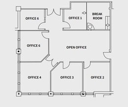 3600 American River Dr, Sacramento, CA à louer Plan d’étage- Image 1 de 1