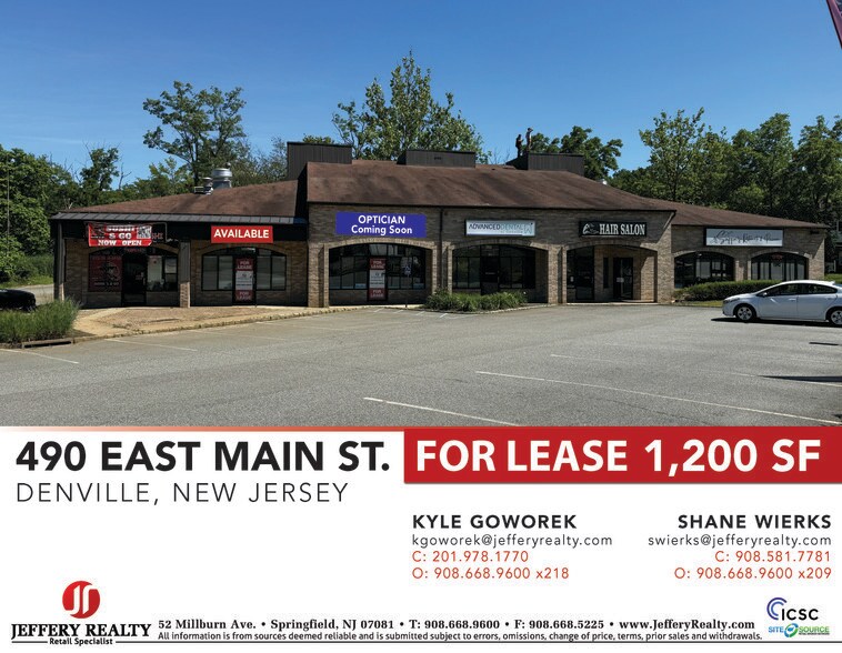 490 E Main St, Denville, NJ à louer - Photo du bâtiment - Image 1 de 6