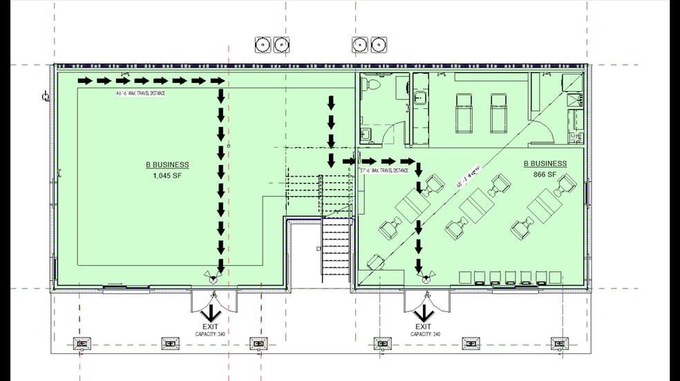 520 Meritage St, Greer, SC for lease - Floor Plan - Image 2 of 3