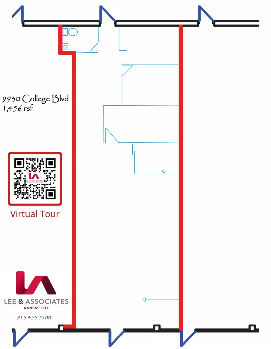 9906-9950 College Blvd, Overland Park, KS à louer Plan d’étage- Image 1 de 1